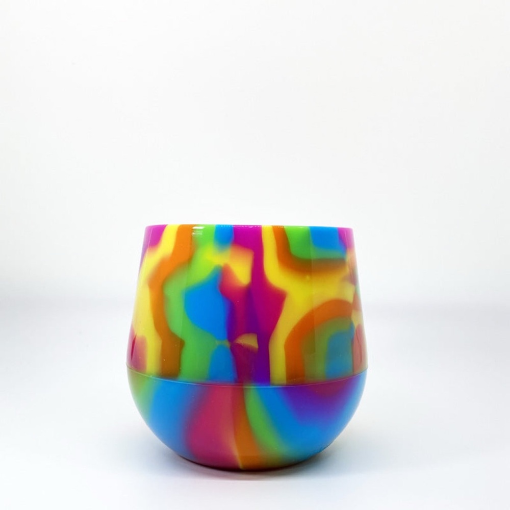 SILIPINT I40Z HIPPIE HOP WINE GLASS SET